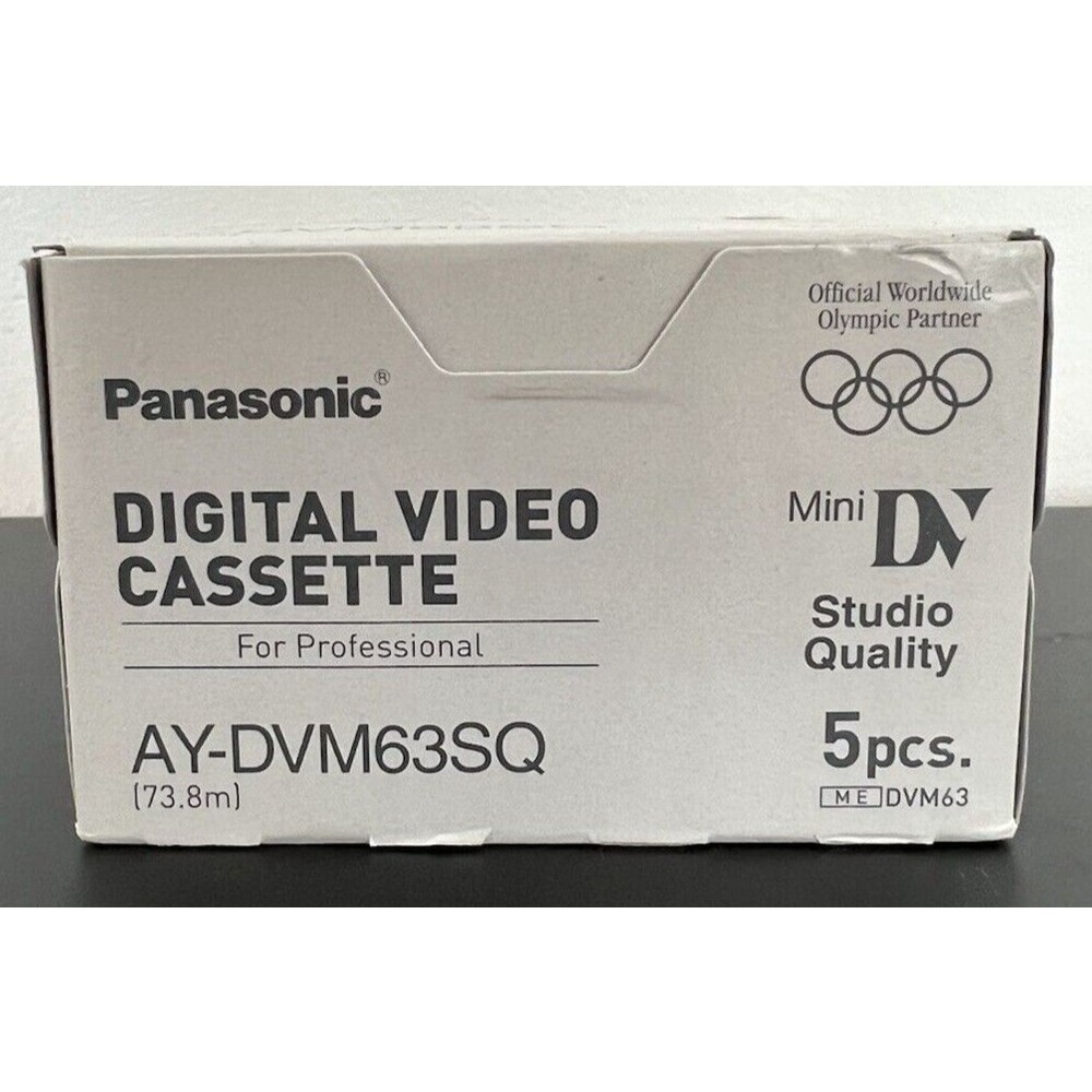 Panasonic AY-DVM63SQ Mini DV Digital Camcoder Cassette - NEW